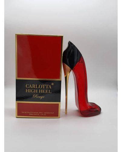 perfume carlotta high heel price